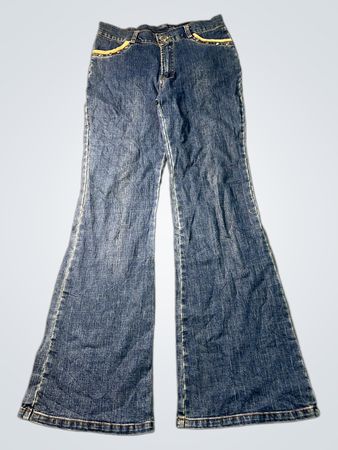 Blue Flare Jeans