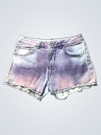 Ornarina Jeans Tie-Dye Denim Shorts