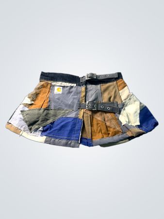 Carhartt Patchwork Mini Skirt