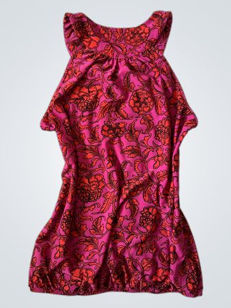 George Women's Verziertes Neck Blumenmuster Tanktop