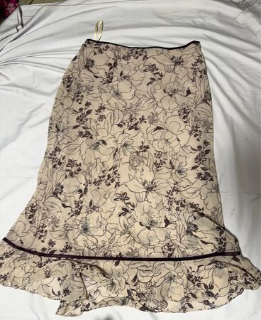 Chomel Midirock mit Blumenmuster