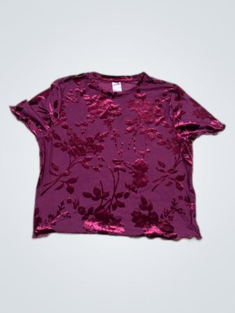 Anko Printed Velvet Blouse