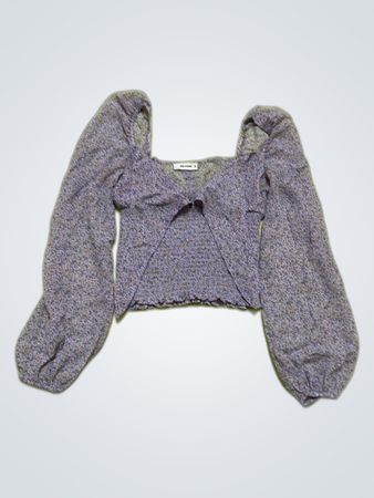 Pink Woman Floral Long Sleeve Top