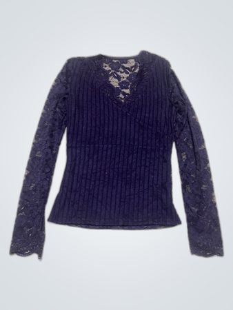 Lace Long Sleeve Top