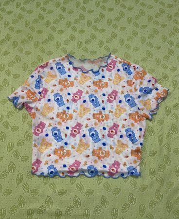 Care Bears Printed Short Sleeve Top