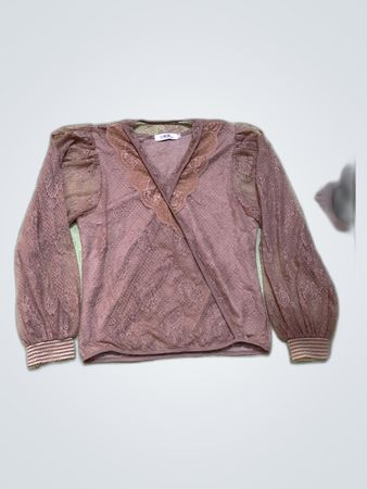 Pink Lace Blouse