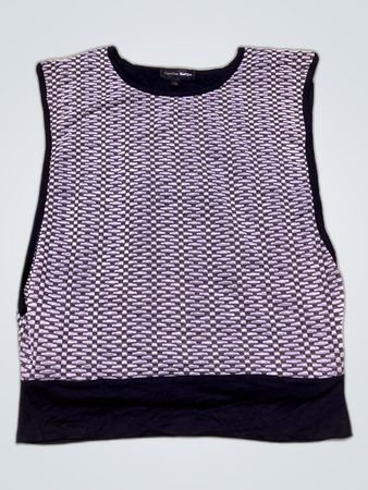 Caroline Morgan Sleeveless Printed Blouse