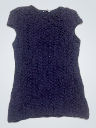 Zara Sleeveless Ruffle Blouse