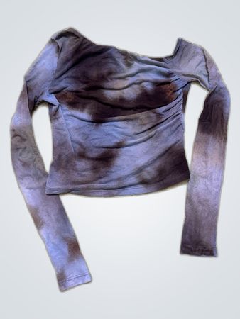 Tie-Dye Long Sleeve Top