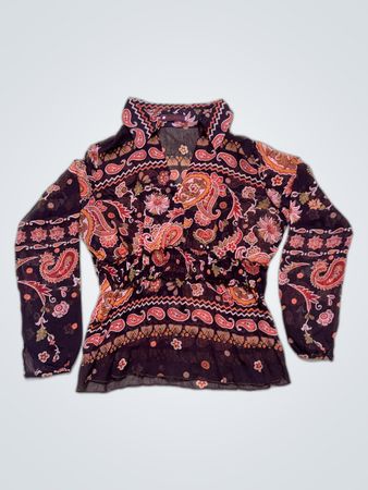 Stress Moda Printed Blouse