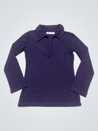 Zara Long Sleeve Polo Shirt