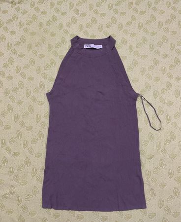 Zara Ribbed Tank Top