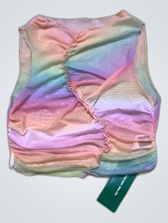 Rainbow Tie-Dye Tank Top
