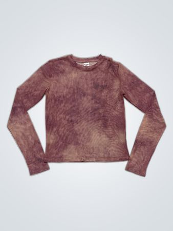 Long Sleeve Tie-Dye Top