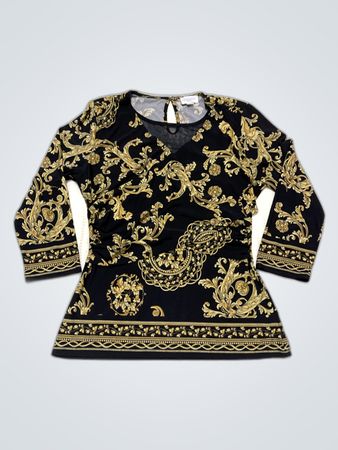 Queenspark Printed Blouse