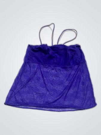 Blue Lace Camisole