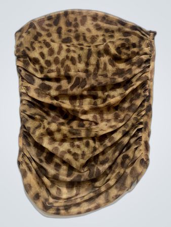 Unbranded Leopard Print Bandeau Top