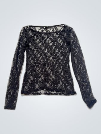 Jennyfer Black Lace Top