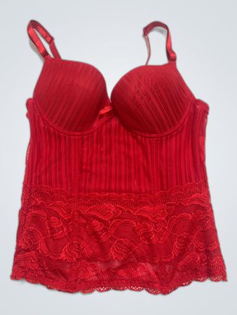 Red Lace Camisole