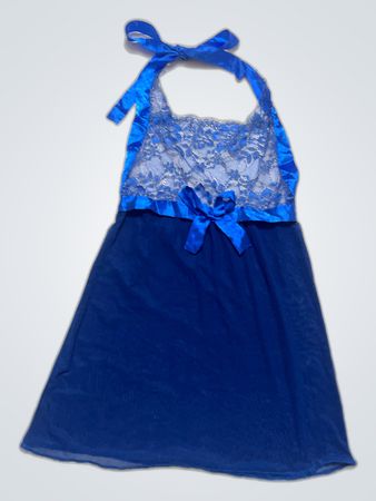 Blue Lace Dress