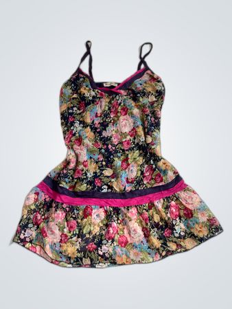 Miss Swan Floral Dress