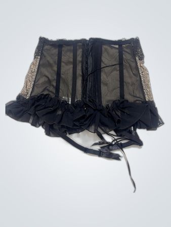 Black Lace Corset