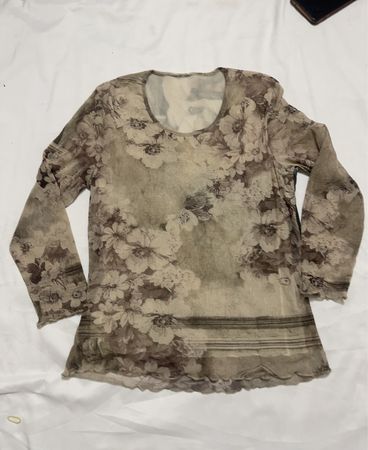 Floral Long-Sleeve Top