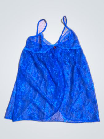 Blue Lace Camisole