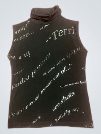 Black Sleeveless Top