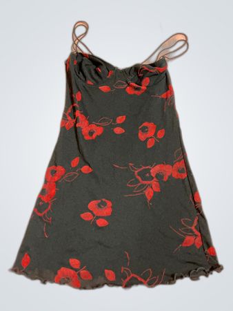 Black Floral Dress