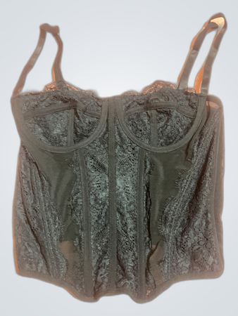 Black Lace Corset