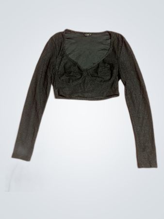 Long Sleeve Cropped Top