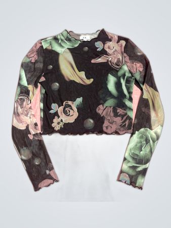 C&A Floral Long Sleeve Top