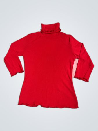 Red Turtleneck Sweater