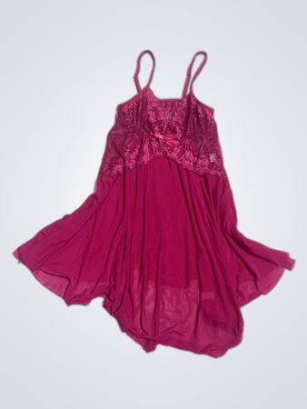 Pink Lace Chemise