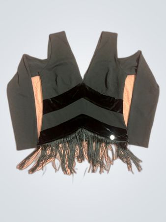 Black Fringed Jacket