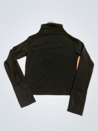 Black Long-Sleeve Turtleneck