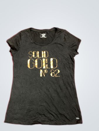 CARS Solid Gold N°82 Black Graphic T-Shirt