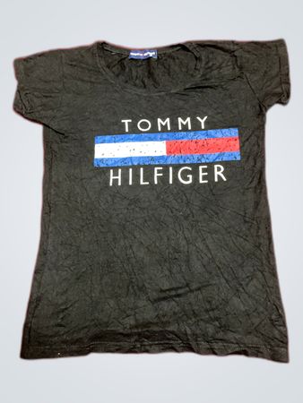 Tommy Hilfiger Black Logo Graphic T-Shirt