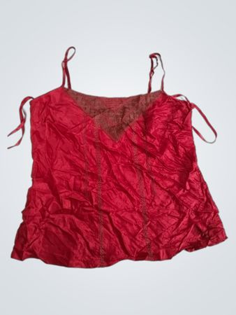 Coast Red Cami Top Größe 14