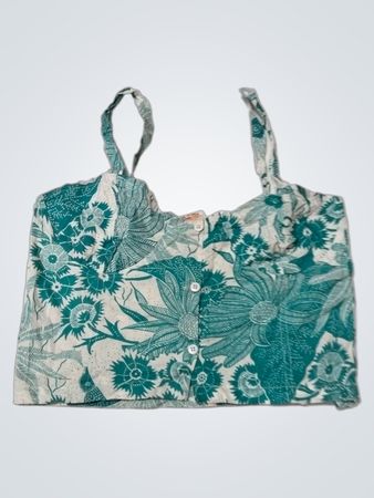 Blumendruck Crop Top