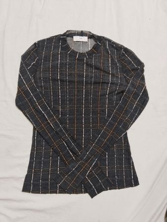 CUE Plaid Langarmshirt