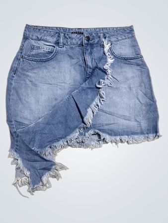 Sisley Denim asymmetrischer Minirock