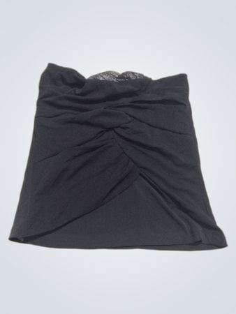 Schwarzes Tube-Top
