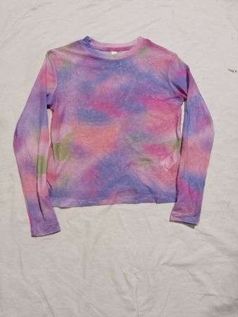 K-D Tie Dye Langarmshirt Größe 8