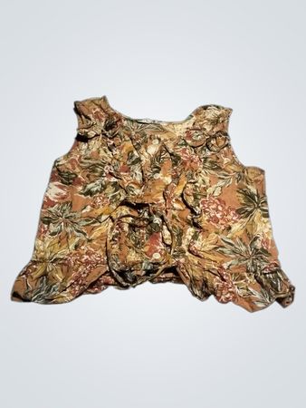 9TTLE Floral Ruffle Top Größe 150