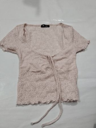Jay Jays Lace Drawstring Top XXS