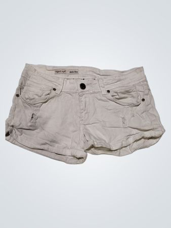 Miss Two Weiße Denim Shorts