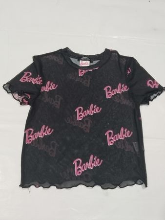 Bershka Barbie Mesh Top