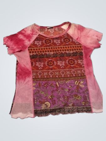 YESSICA Damen Bohemian Print T-Shirt